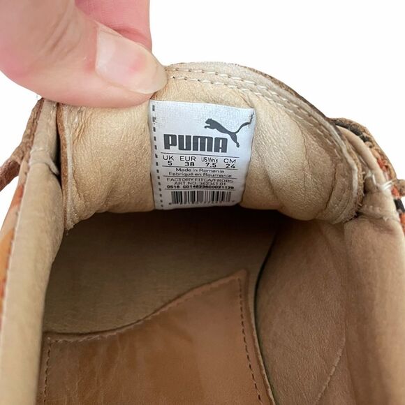 Puma X Fenty by Rihanna Creeper Camo Sneakers Size 7.5 - Picture 9 of 10